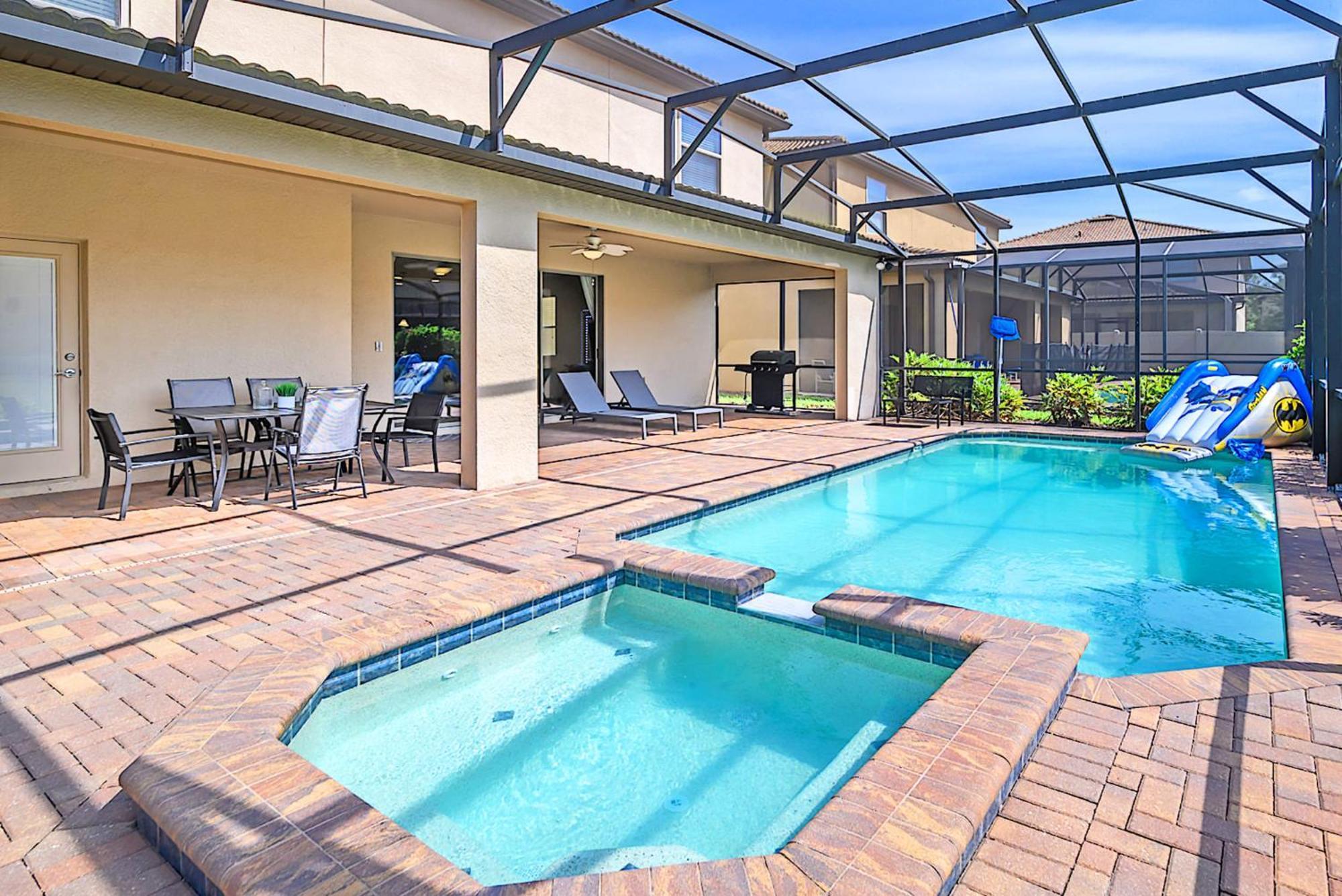 8Br Resort Home W Pool Hot Tub And Theatre Loft Kissimmee Exterior foto