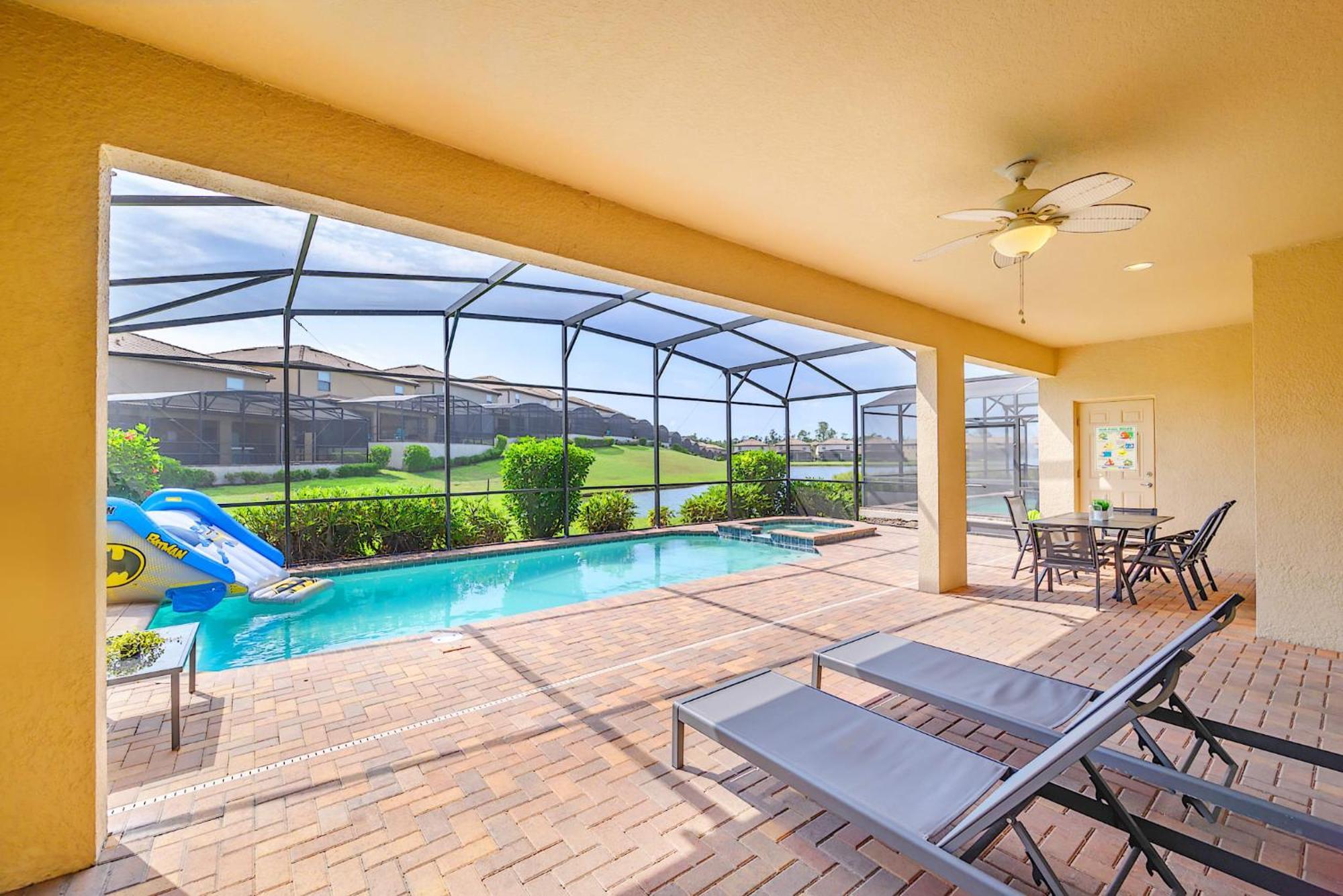 8Br Resort Home W Pool Hot Tub And Theatre Loft Kissimmee Exterior foto