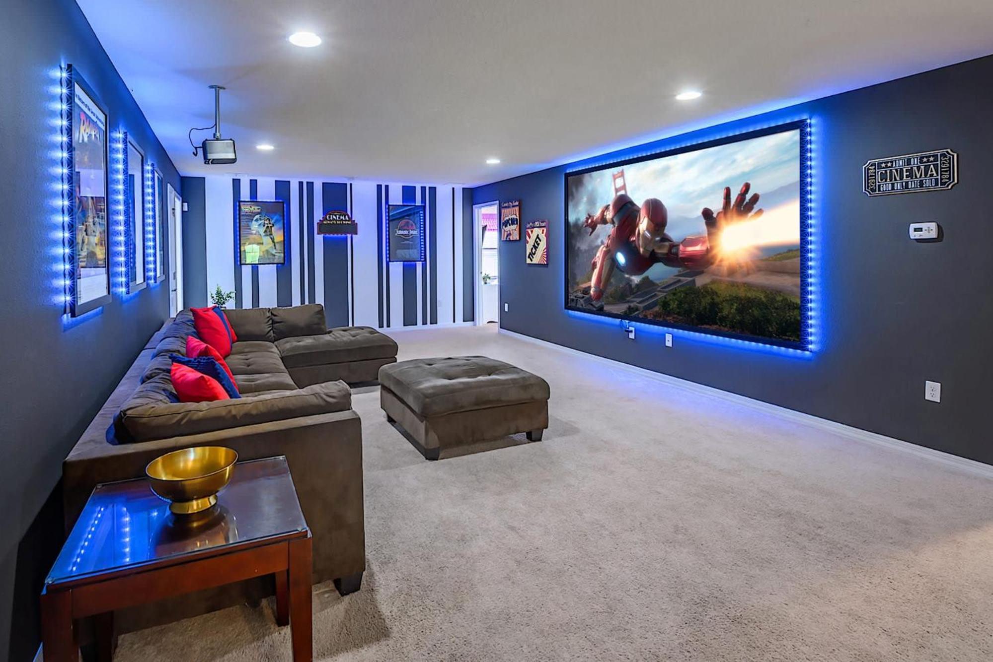 8Br Resort Home W Pool Hot Tub And Theatre Loft Kissimmee Exterior foto