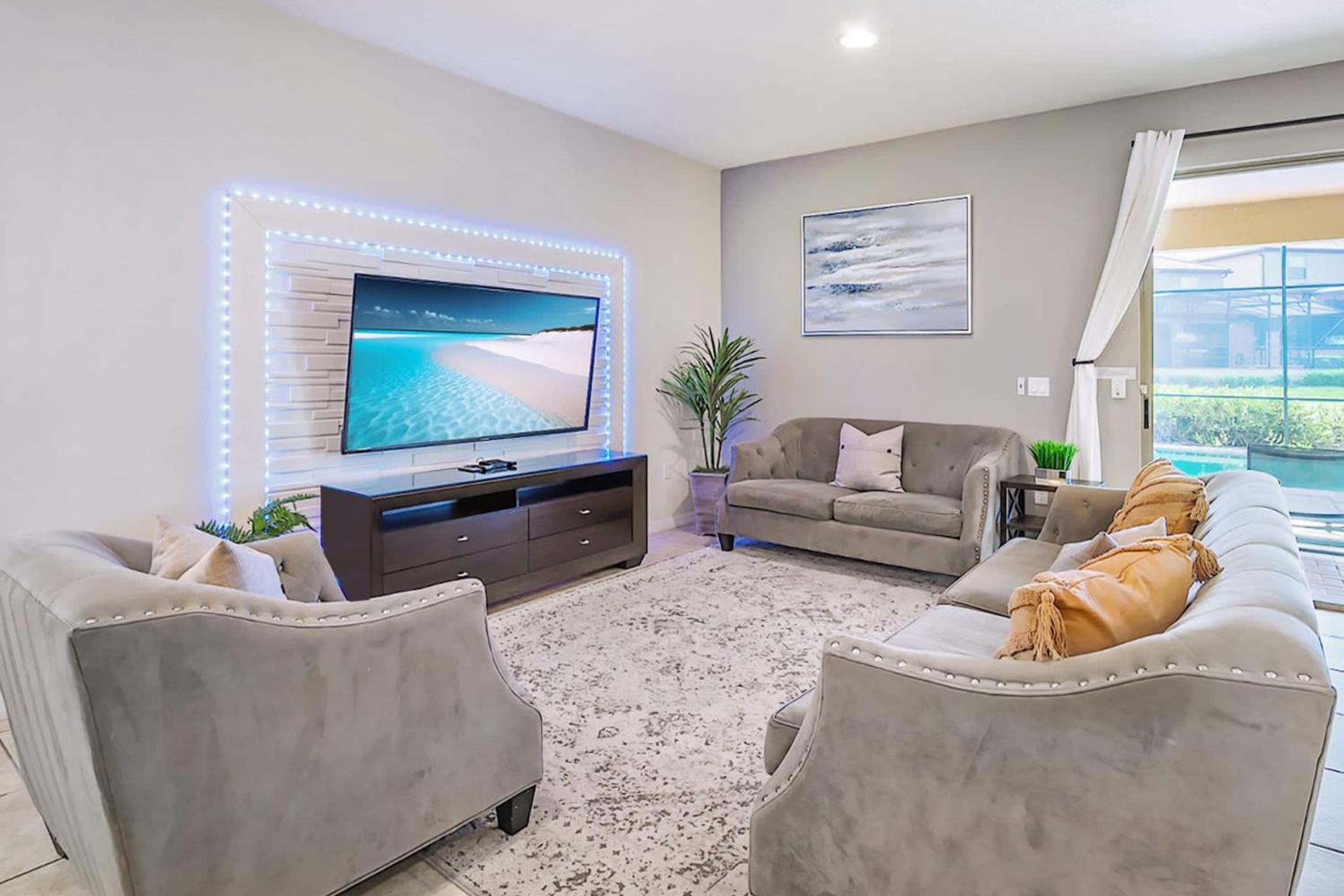 8Br Resort Home W Pool Hot Tub And Theatre Loft Kissimmee Exterior foto
